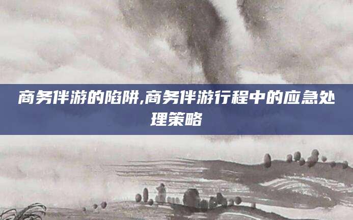 果洛商务伴游的陷阱,商务伴游行程中的应急处理策略